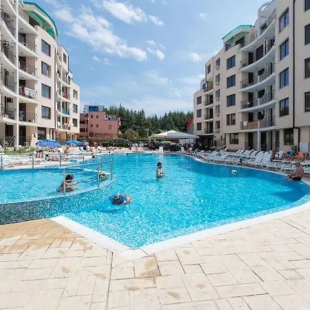 ❤kitchen & Balcony Pool View, 1 Bedroom Ap ❤tz❤ Apartment Sunny Beach